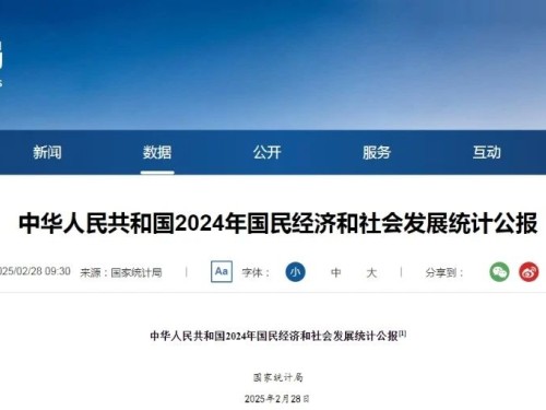 最新！國家統計局：2024年建筑業增加值89949億元！